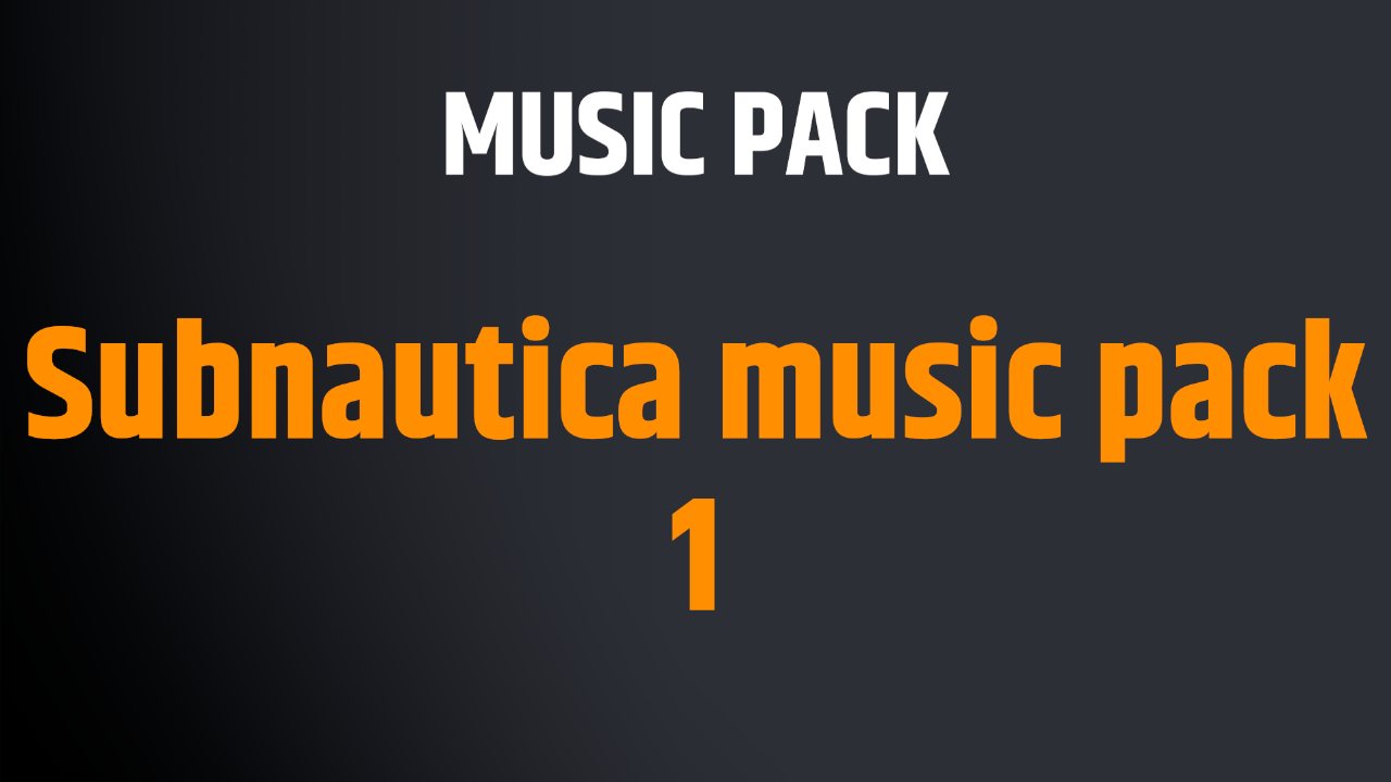 Subnautica music pack 1 preview