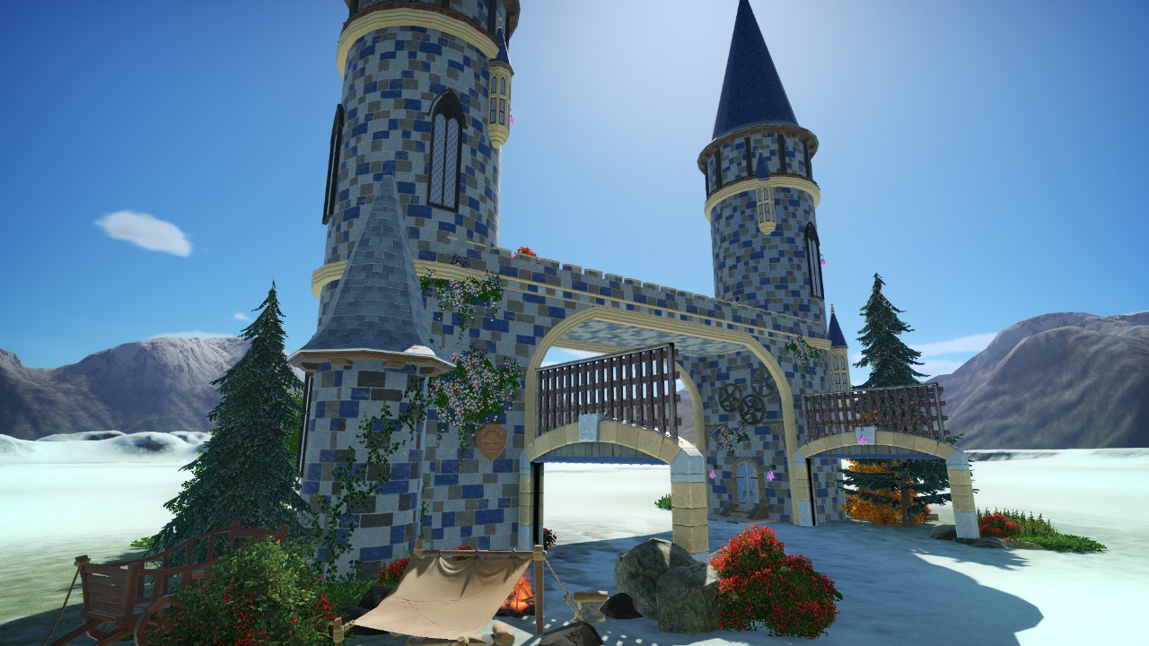 Fantasy Castle Archway Blueprint