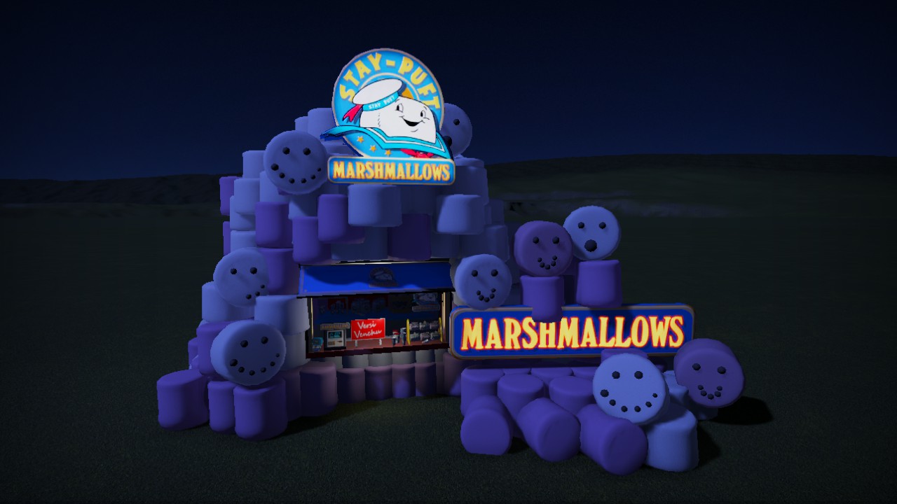 Gebäude Marshmellows klein
