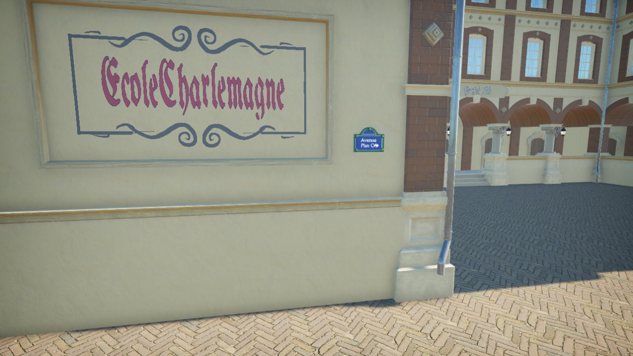 PLAQUE DE RUE - 65 cm