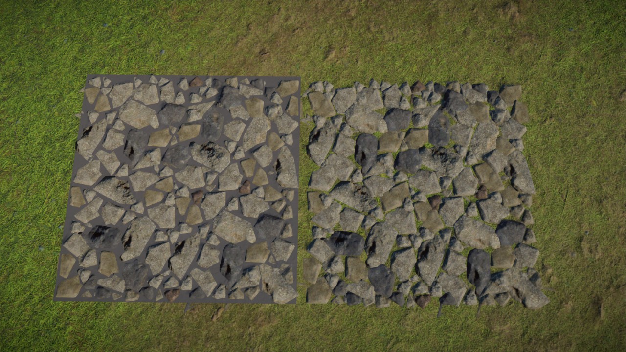  Natural Ground Pattern 2x2m by Haribo