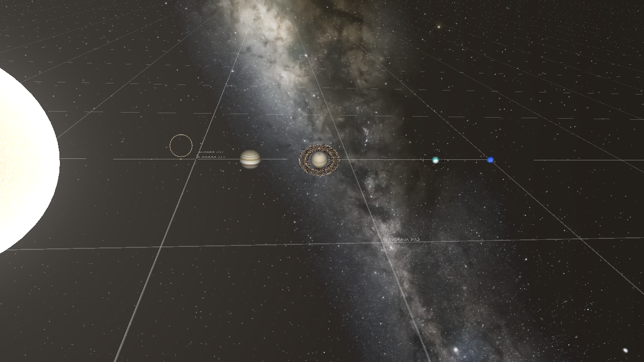 Solar System but its a line up showcase