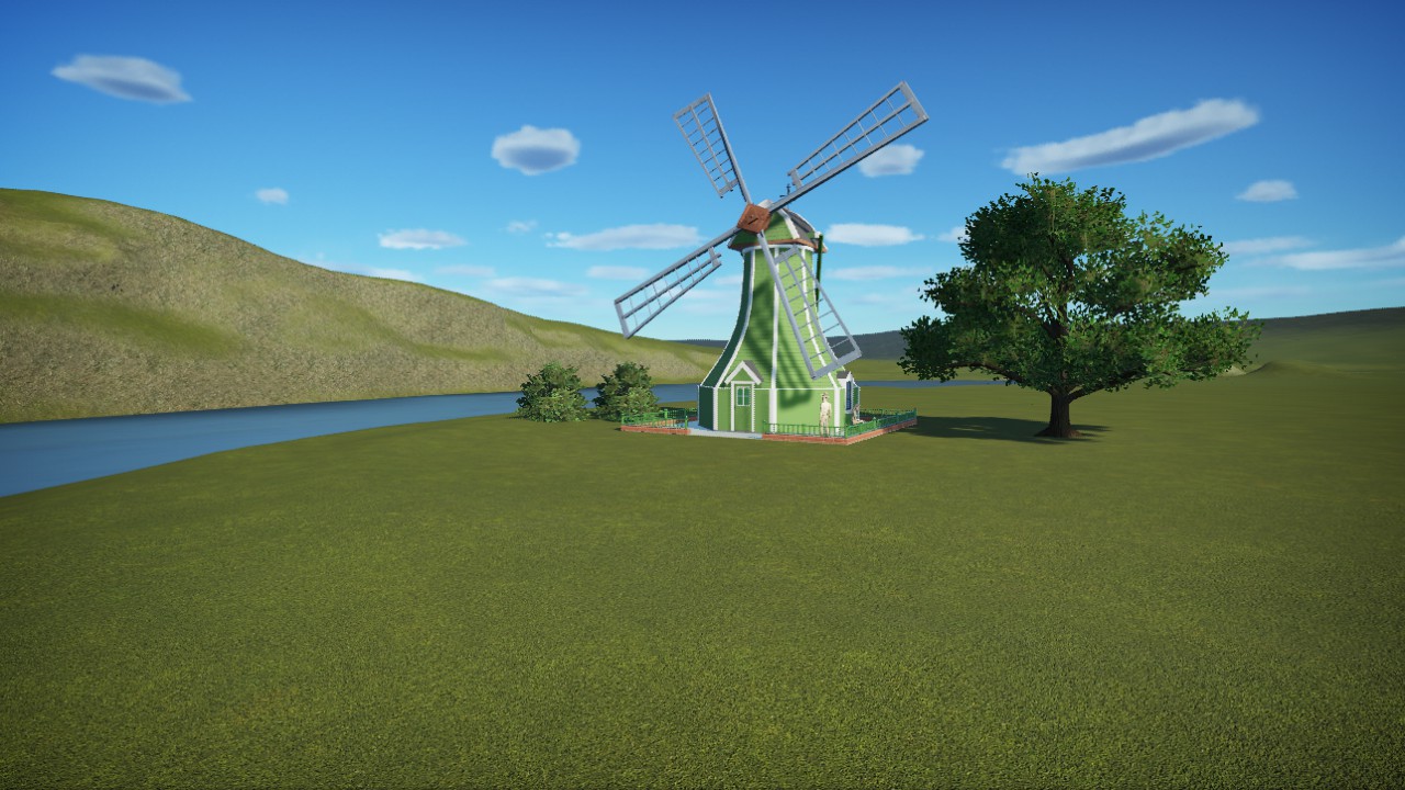 Dutch Windmill.