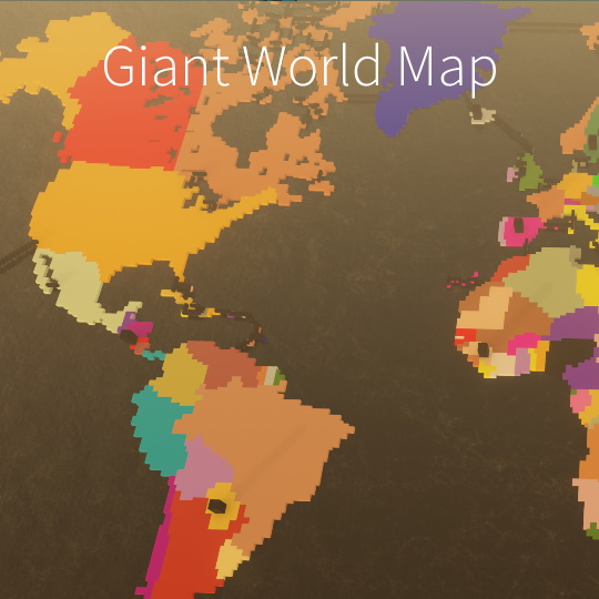 Giant World Map