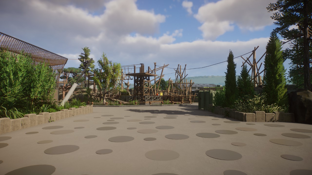 Greenfield Zoo, WIP Update 3, Asia Quest Phase 1 and Animal Hospital