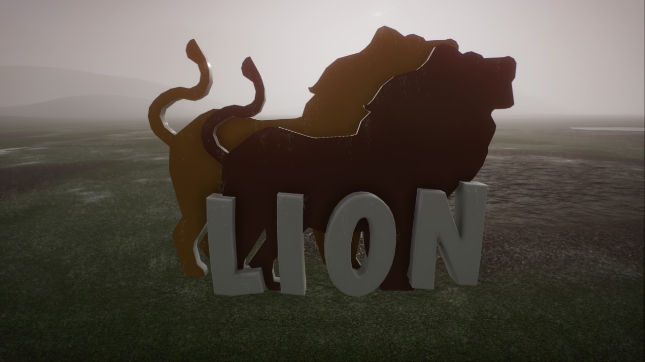 Lion Sign