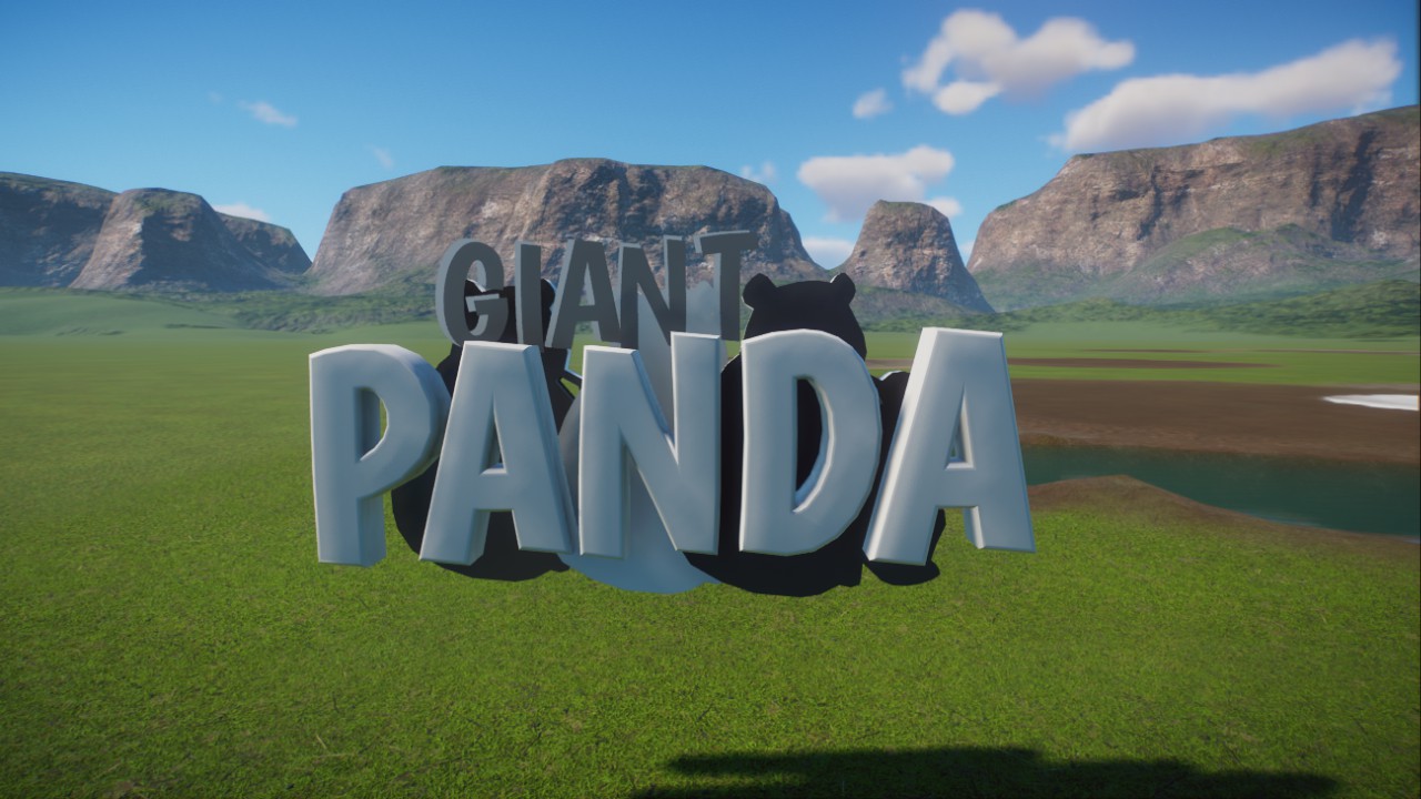 Giant Panda Sign