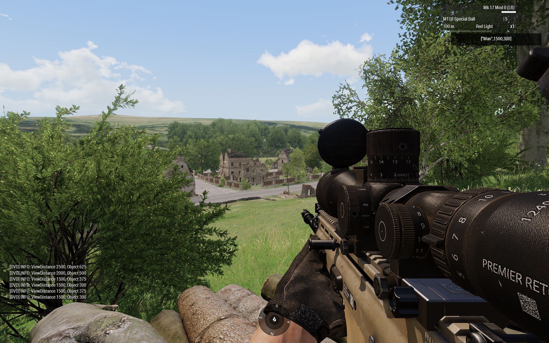 Dynamic Viewing Distance System (Pre Alpha Testing)