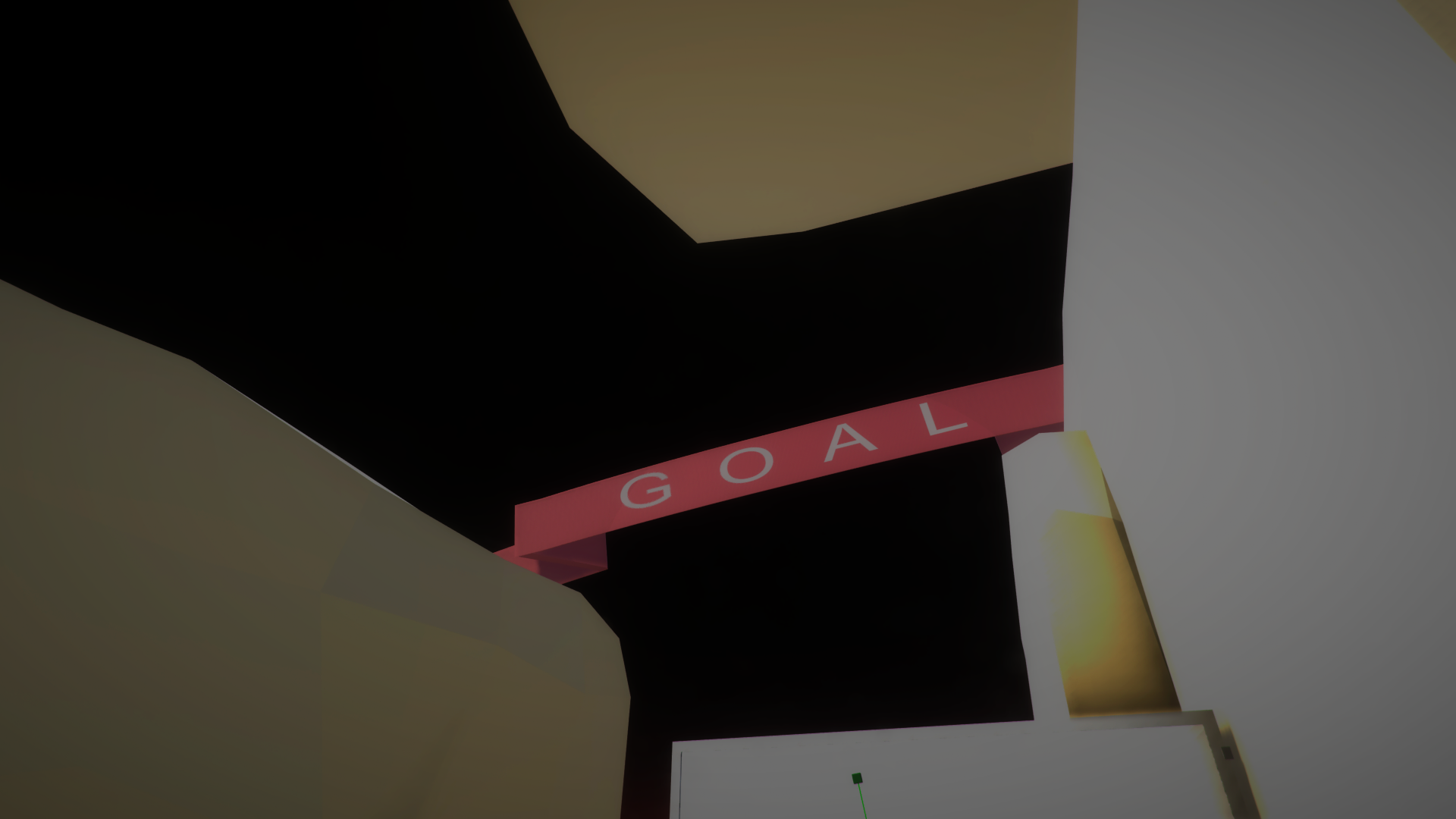 random level and rocks