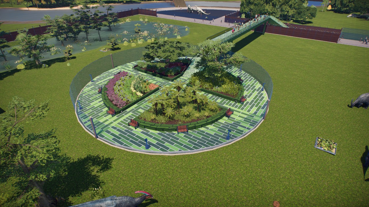 Inter-enclosure viewing area