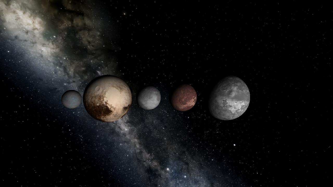 The 5 Dwarf Planets preview