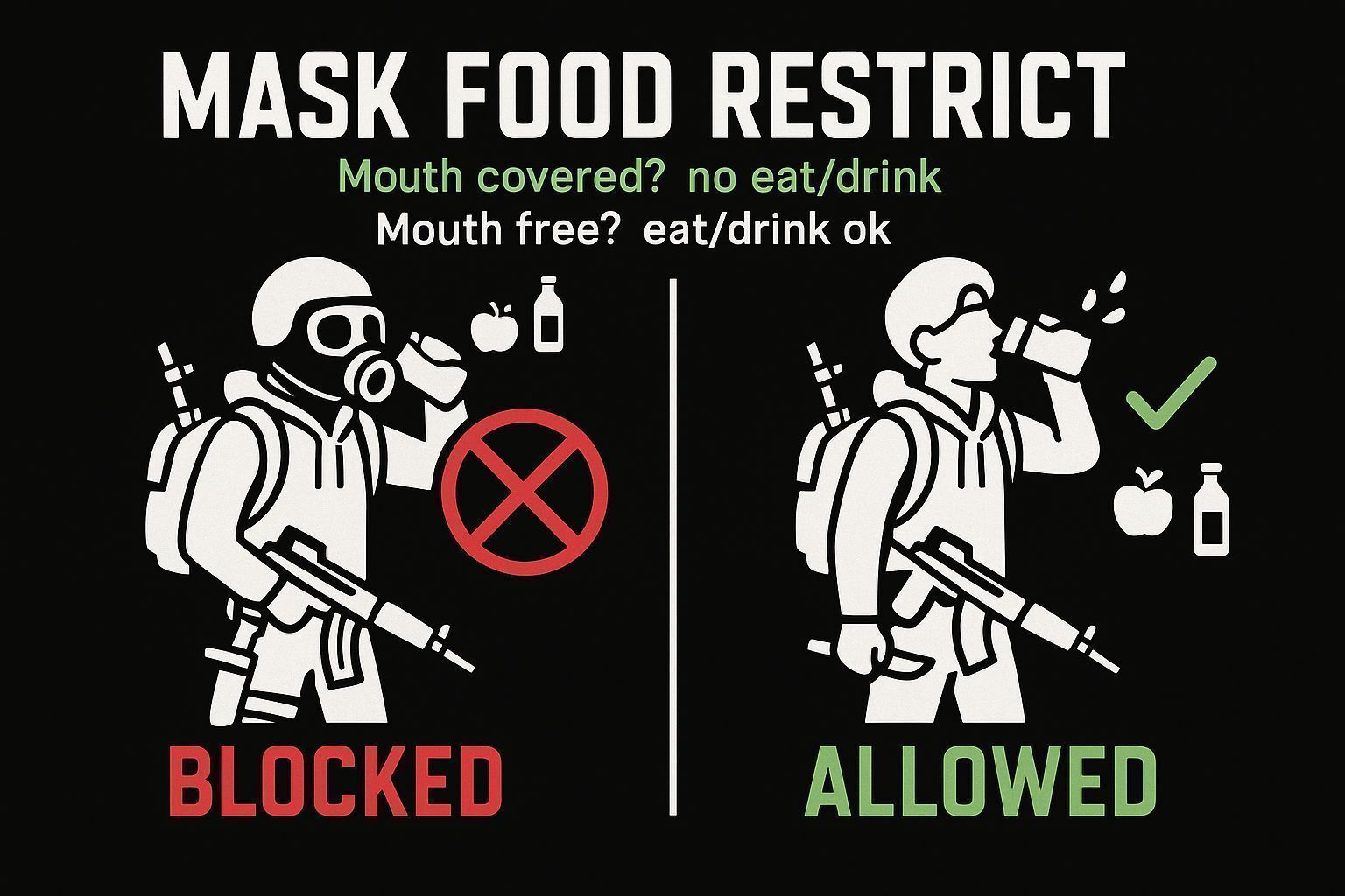 MaskFoodRestrict