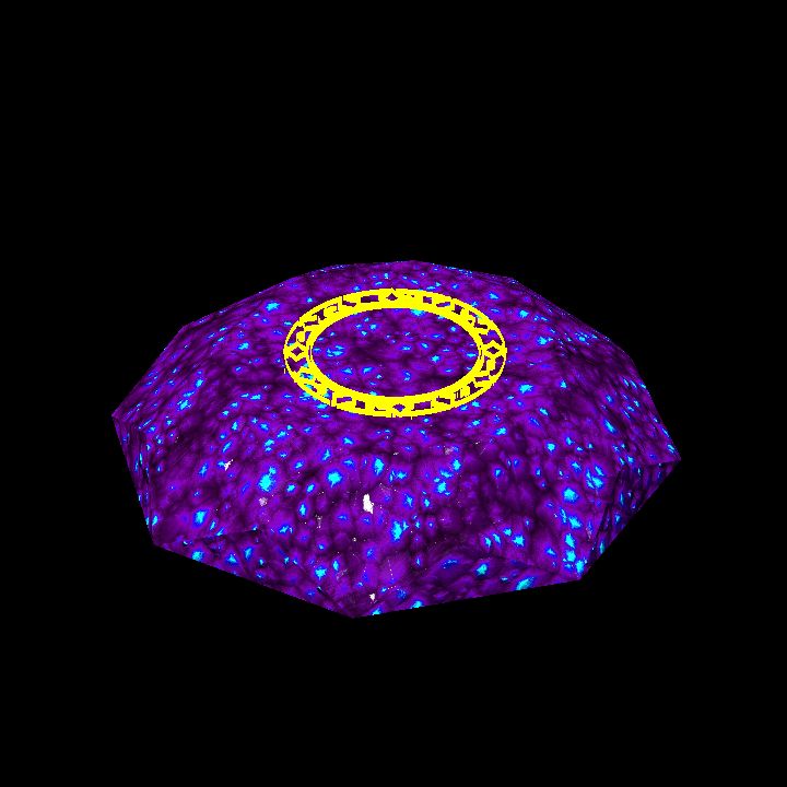 A glowing sigil stone A - circle 1