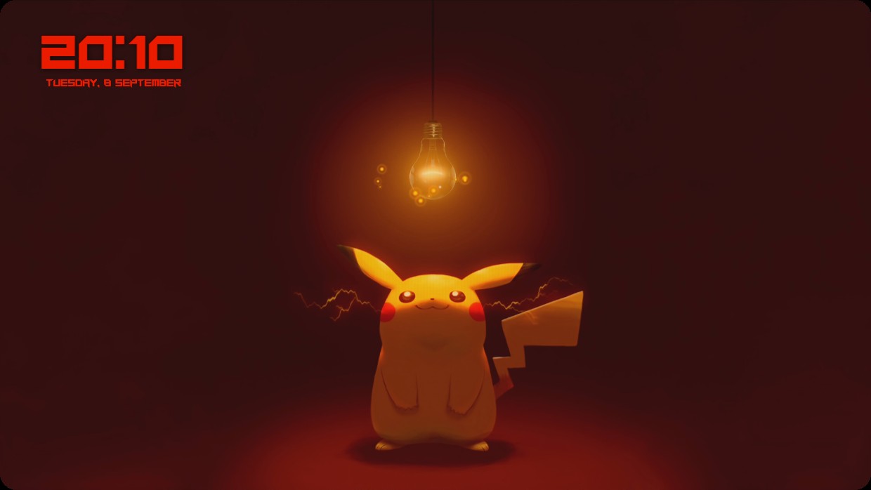 Red Pikachu
