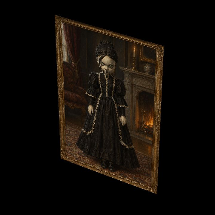 Painting, Elisa - Portrait Frame {2D}