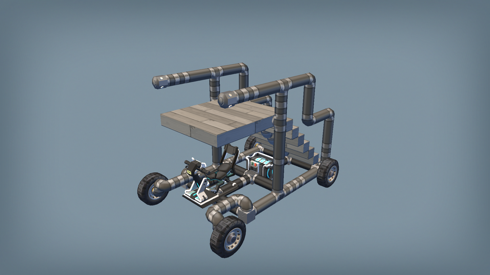 Airport stairs vehicle