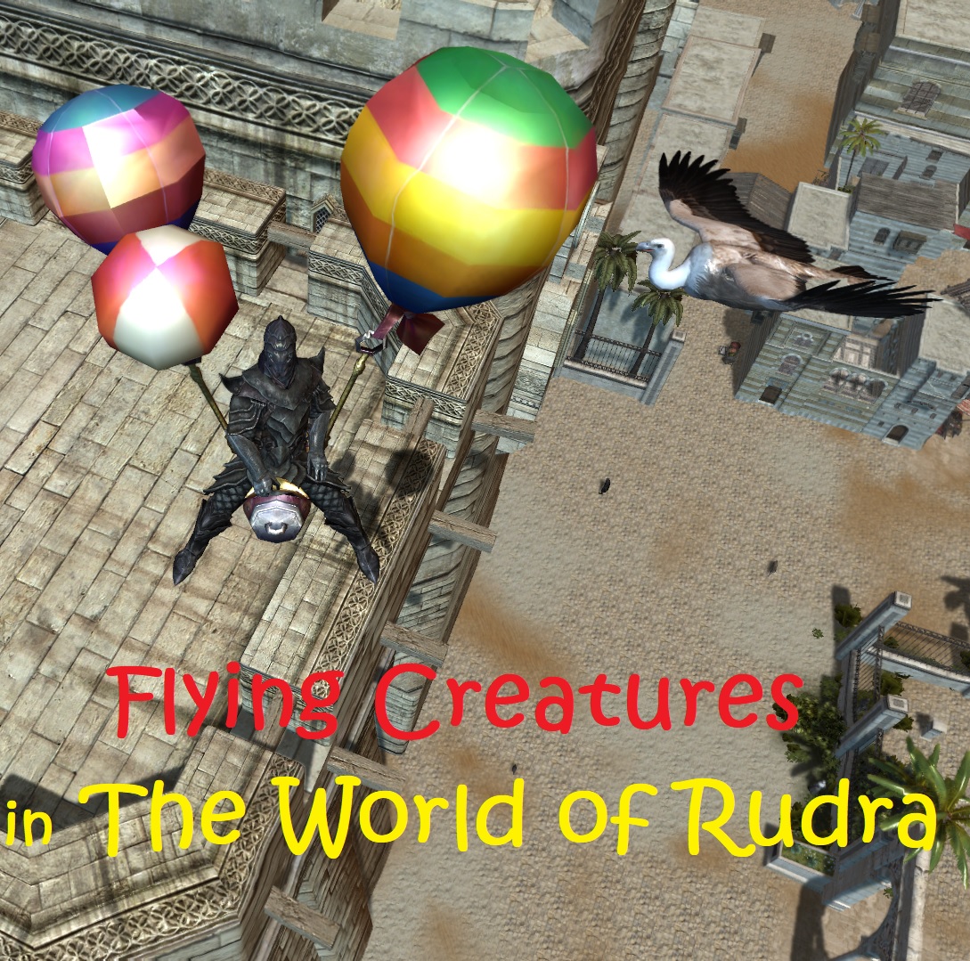 Flying Creatures in The World of Rudra