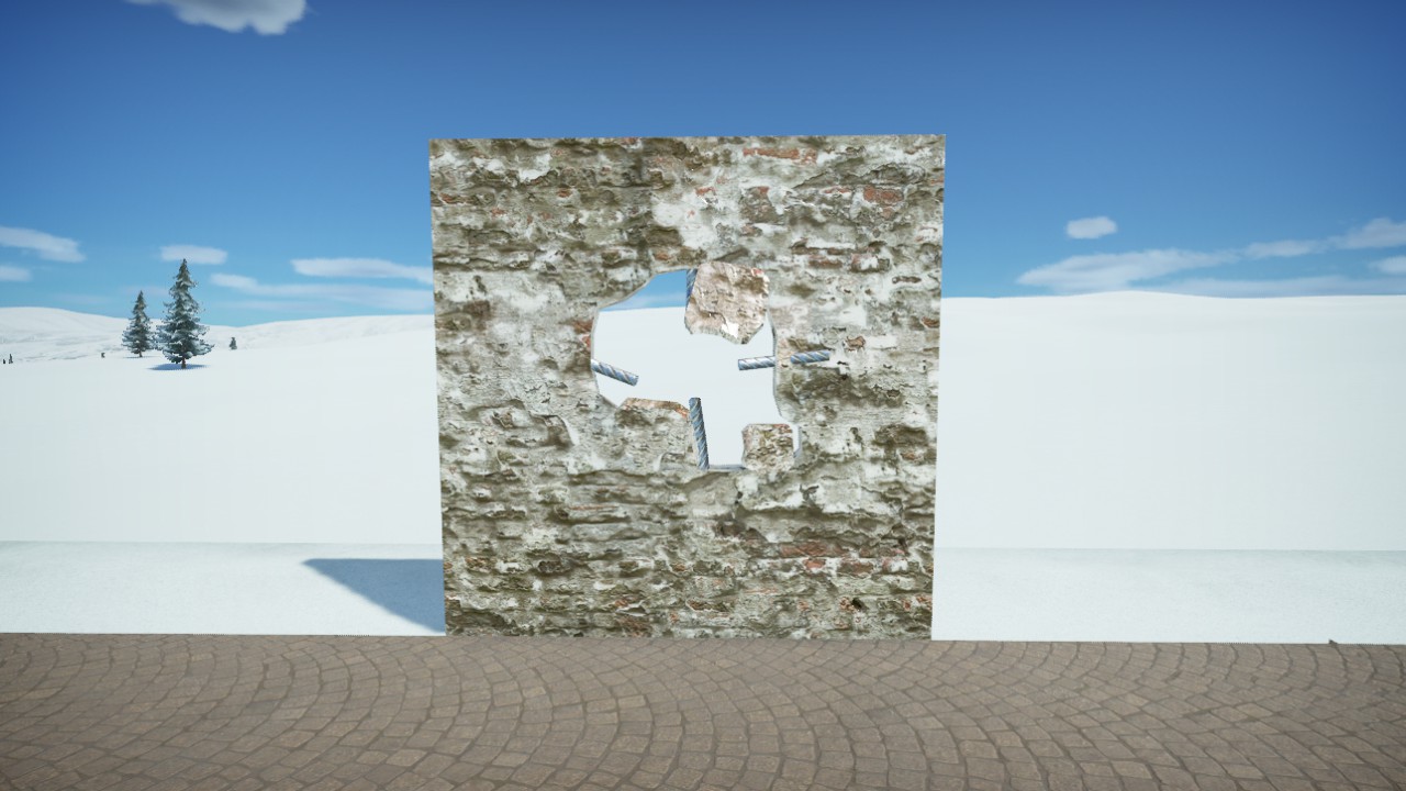 DESTROY  -  BRICK WALL 2
