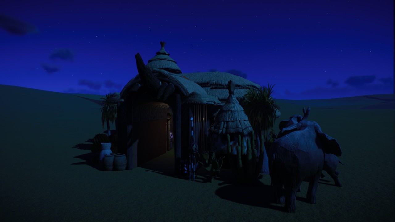 Doorway to African Animals