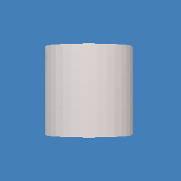 Untextured Cup Made in Blender