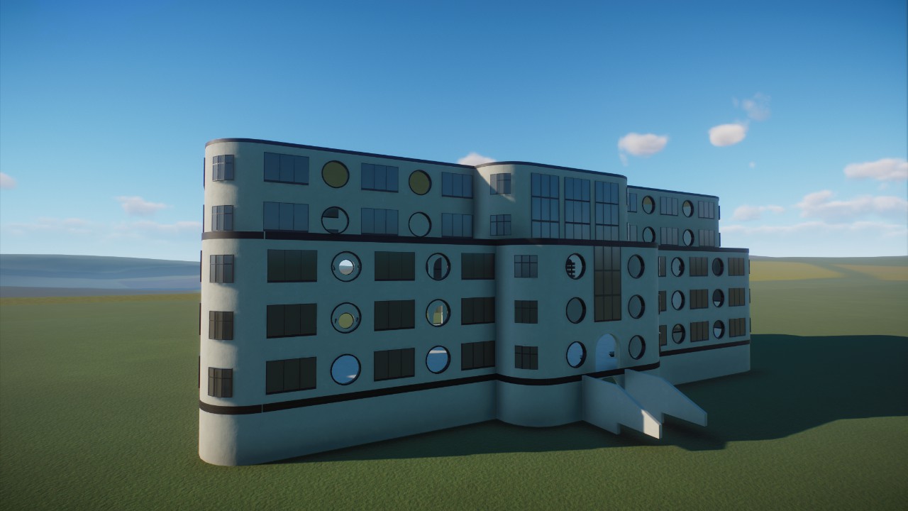 Peafowl theme Art Deco Hotel