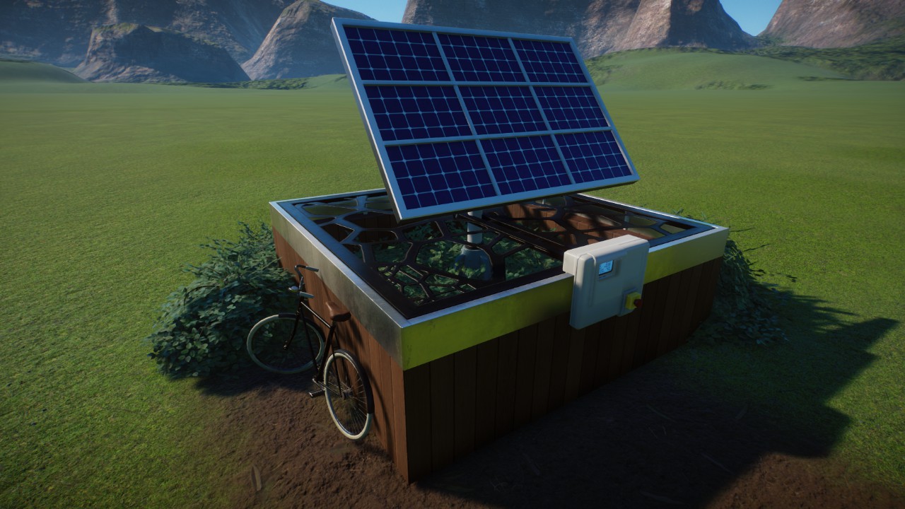 Compact Modern Solar Panel