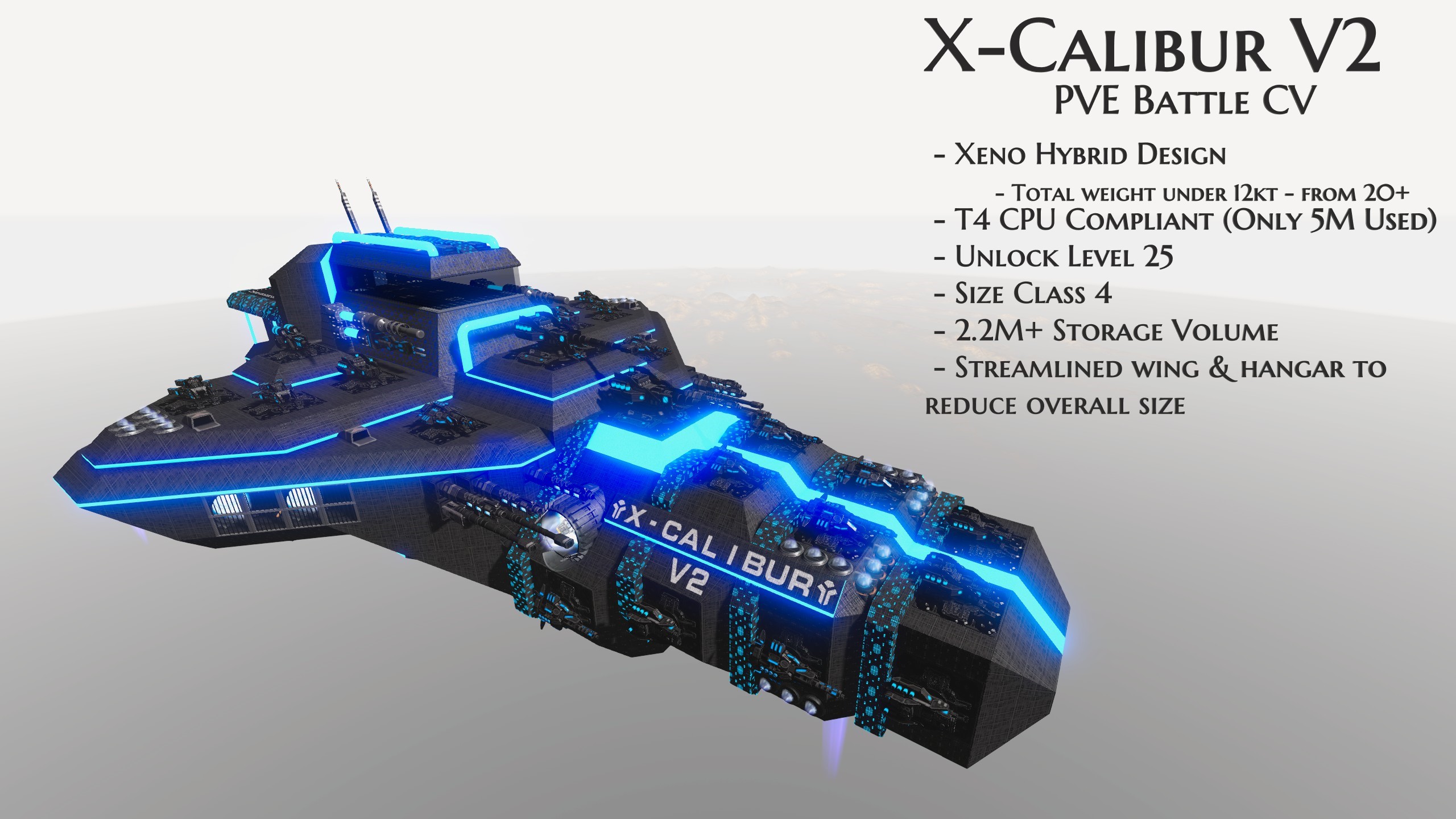 X-Calibur V2 - Xeno PVE Battle CV - T4 CPU