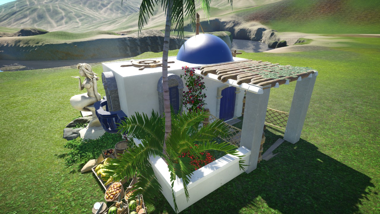 Mediterranean Decor Building