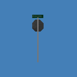 Poggers Street Stop Sign