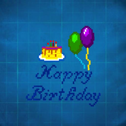 єäняi§ " Happy Birthday (with cake/Balloons) "