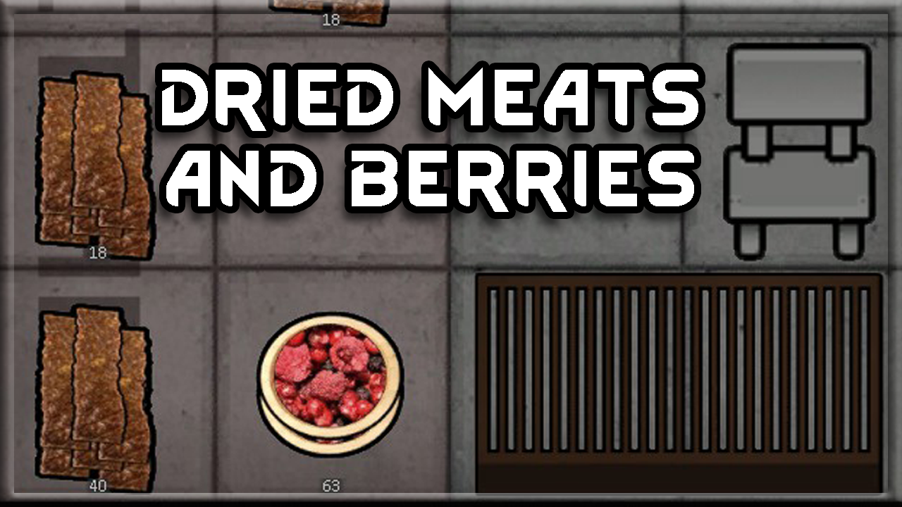 Dried Berries and Meats