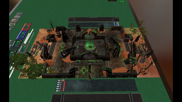 Kharn's Necron Overgrowth 4x8 Made Additive Load 
