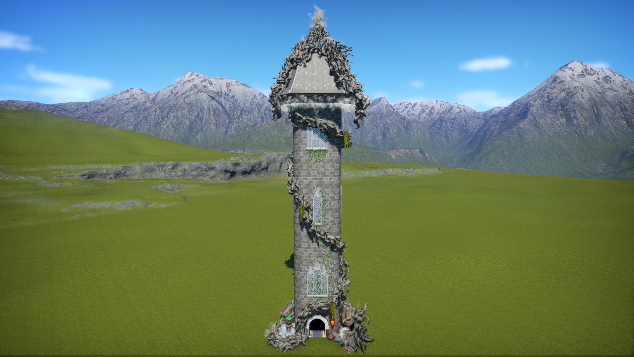 Spooky Vines Tower Restaurant