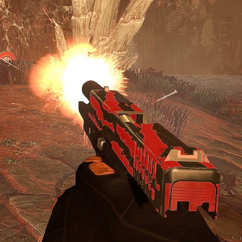 Glock Red Tiger Camo