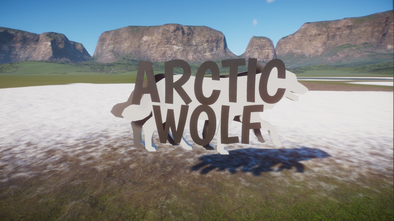 Artic Wolf Sign