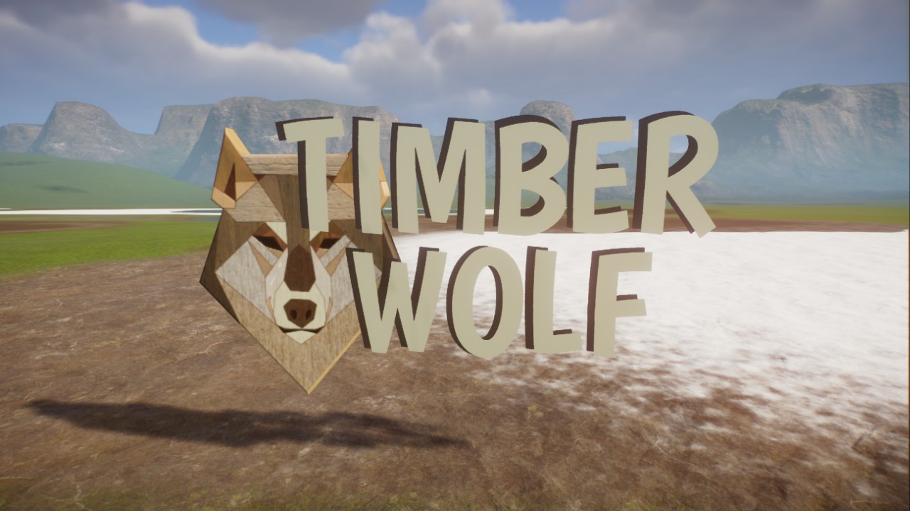 Timber Wolf Sign