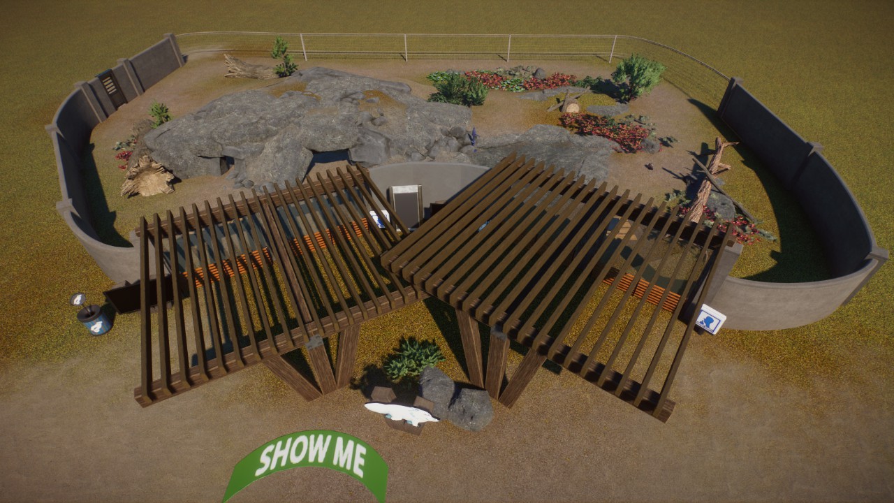 Arctic Fox Cave Hole Habitat