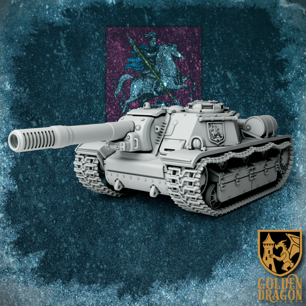 MARCHER Empires At War: (RUS) SU-38 UI. Georg Tank Destroyer