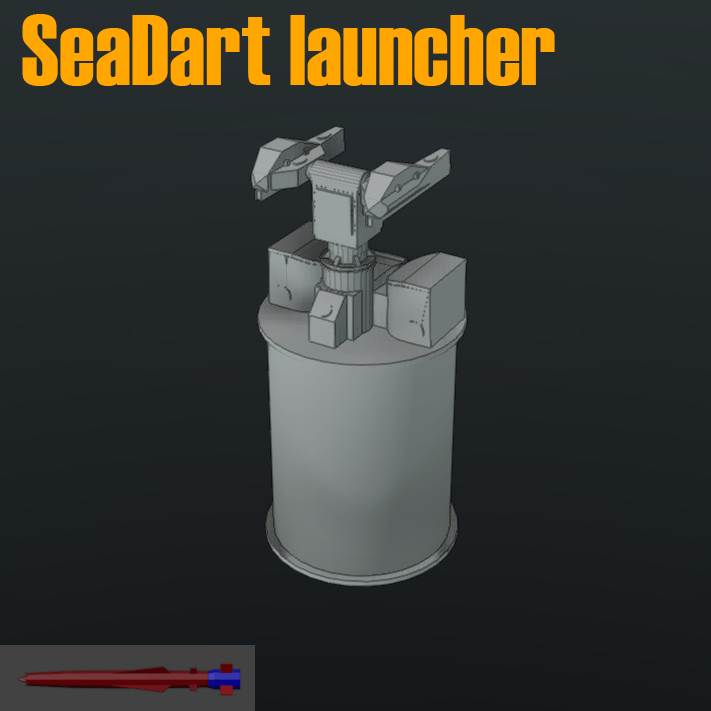 SeaDart launcher