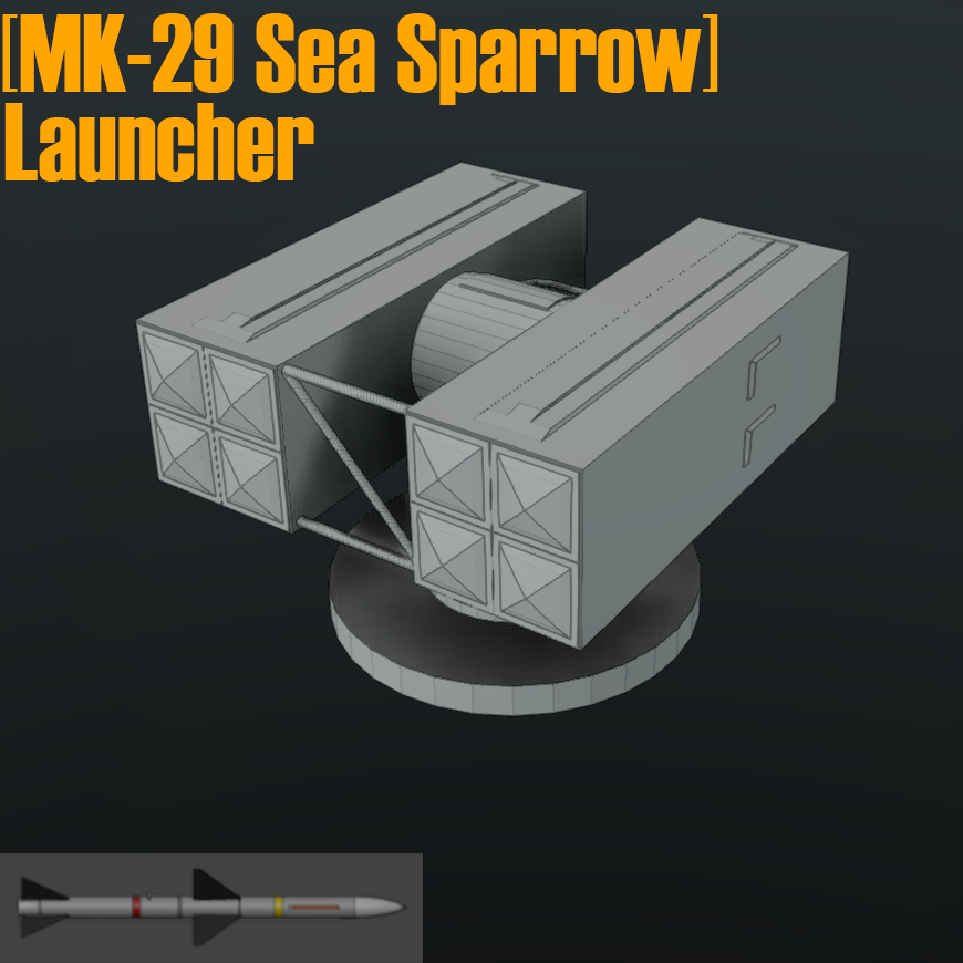 [MK-29 Sea Sparrow] Launcher