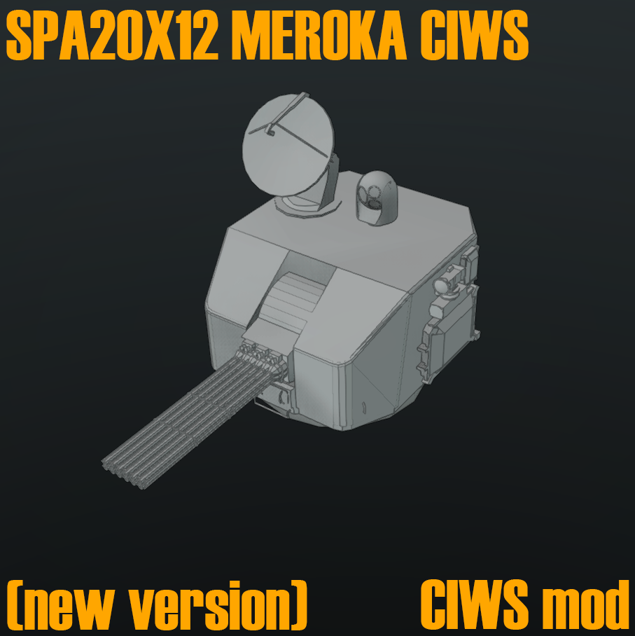 SPA20X12 MEROKA CIWS(new version)