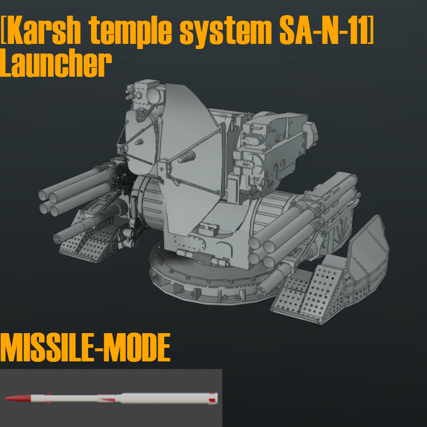 [Karsh temple system SA-N-11]Launcher