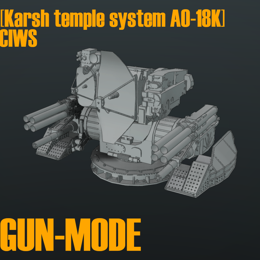 [Karsh temple system AO-18K]CIWS