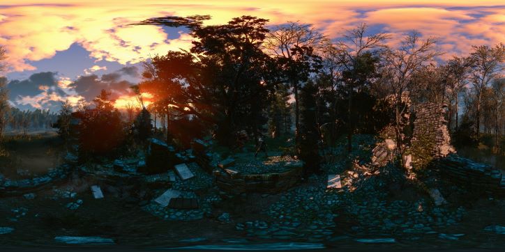 The Witcher 3 Ruined Tower in Velen