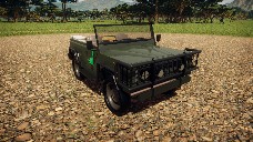 Staff Land Rover (Prehistoric Park)