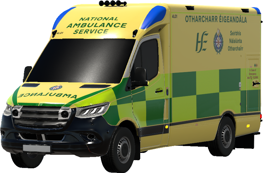 National Ambulance Service (ROI) - Pulsar - DCA (2025)