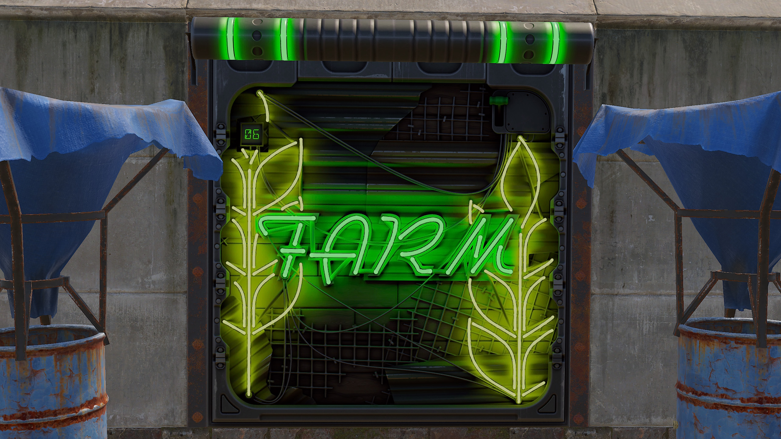 Neon Farm Door screenshot 1