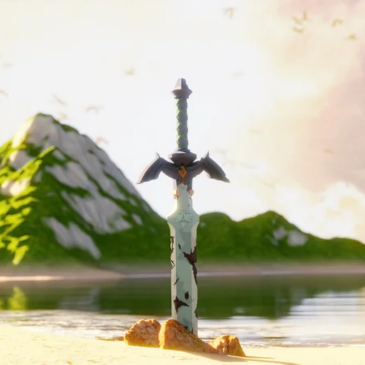 BOTW Weathered master sword (machete)
