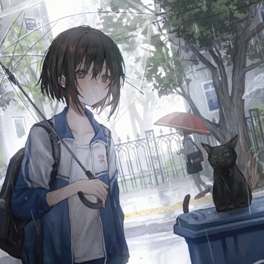 Steam Workshop::【catzz】校园放学后下雨天