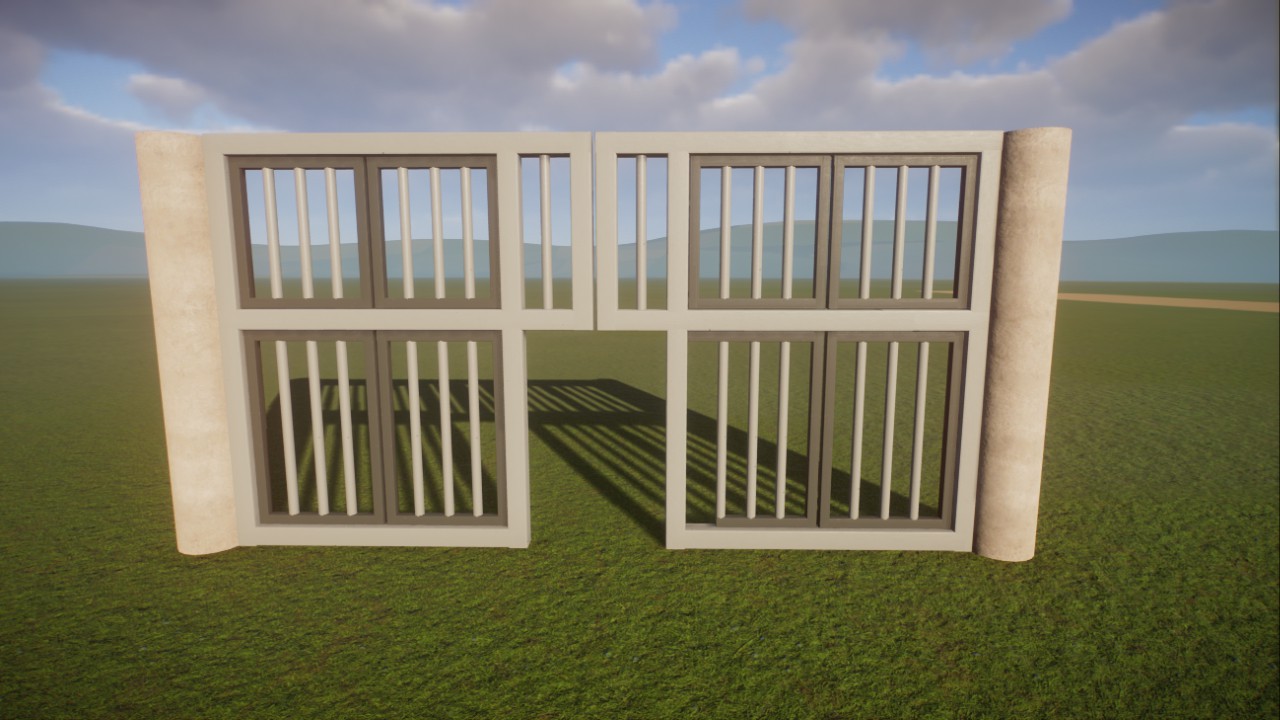 Giraffe training gate 01 preview